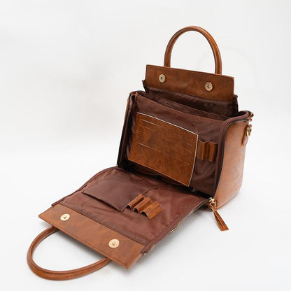 Women’s Multifunctional Leather Shoulder Bag – Stylish Handbag for Every Occasion