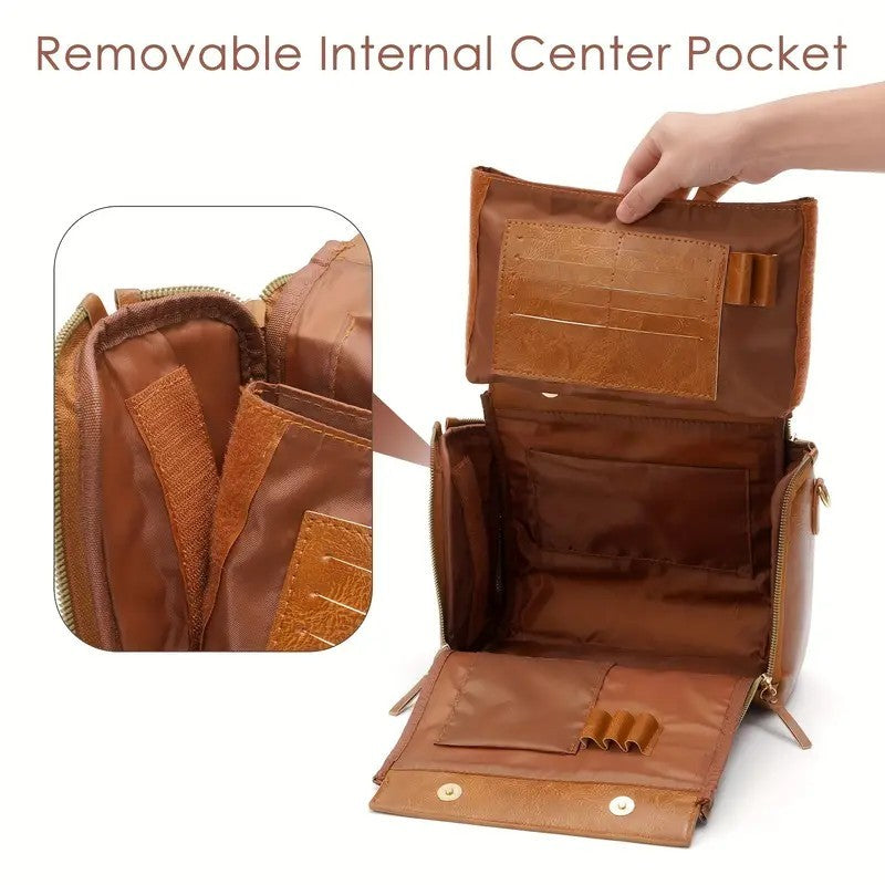 Women’s Multifunctional Leather Shoulder Bag – Stylish Handbag for Every Occasion